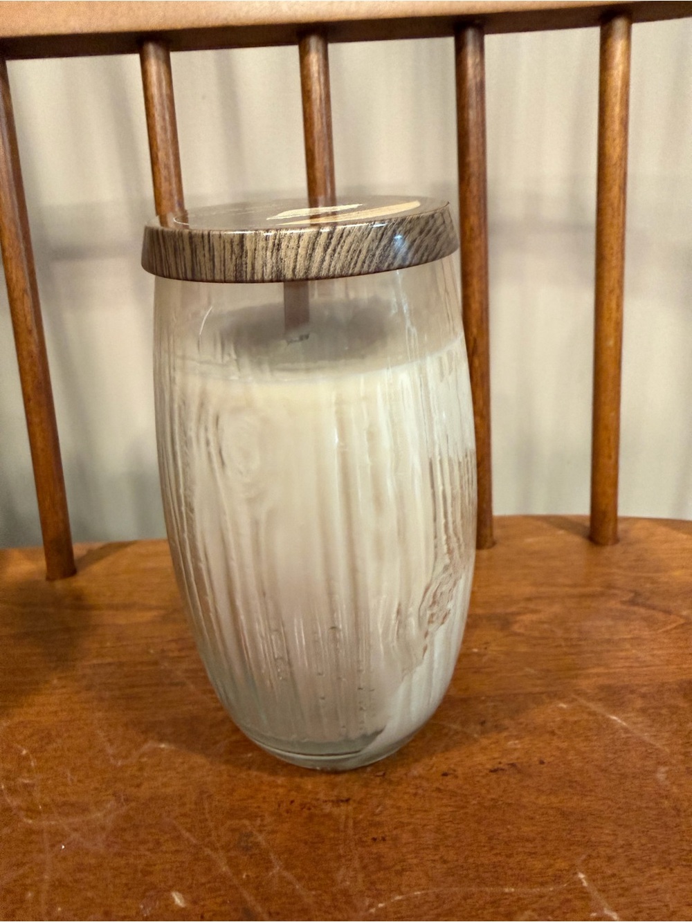 Pure Radiance by Yankee Candle Crackling Sugared Vanilla Lumiwick 22 oz Candle